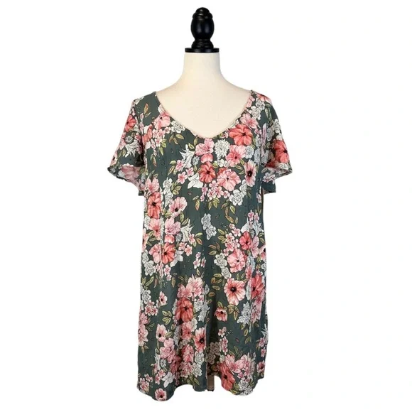 Billabong | Dresses | Billabong Green Floral Dress Flutter Sleeveopen Back New W Tags Size S | Poshmark Billabong | Dresses | Billabong Green Floral Dress Flutter Sleeveopen Back New W Tags Size S | Poshmark